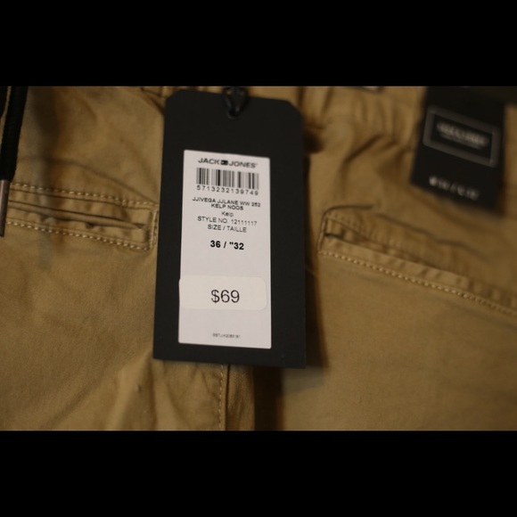 Jack And Jones Designer Khaki Joggers 🔥🔥 - Picture 2 of 2